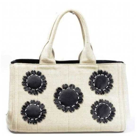 Prada Tote Bag Canapa MISTOLINO - Picture 1 of 1